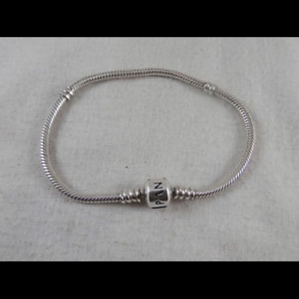 Pandora Iconic Clasp Silver Bracelet